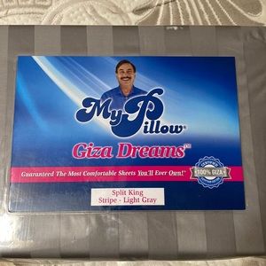 My Pillow “Giza Dreams” split king sheet set